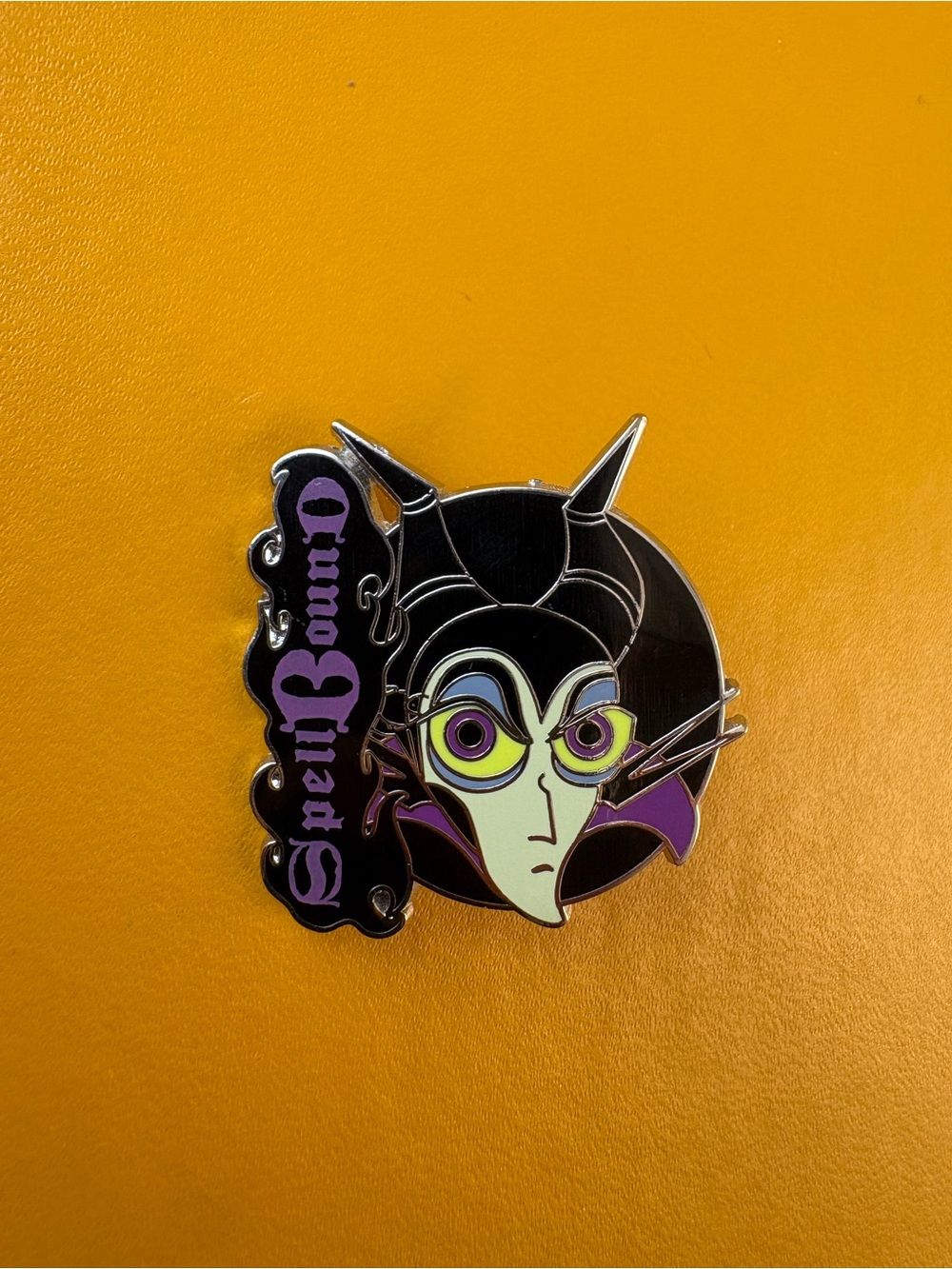 Disney Sleeping Beauty Maleficent Enamel Pin Back